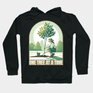 One tree at a time, green day Hoodie